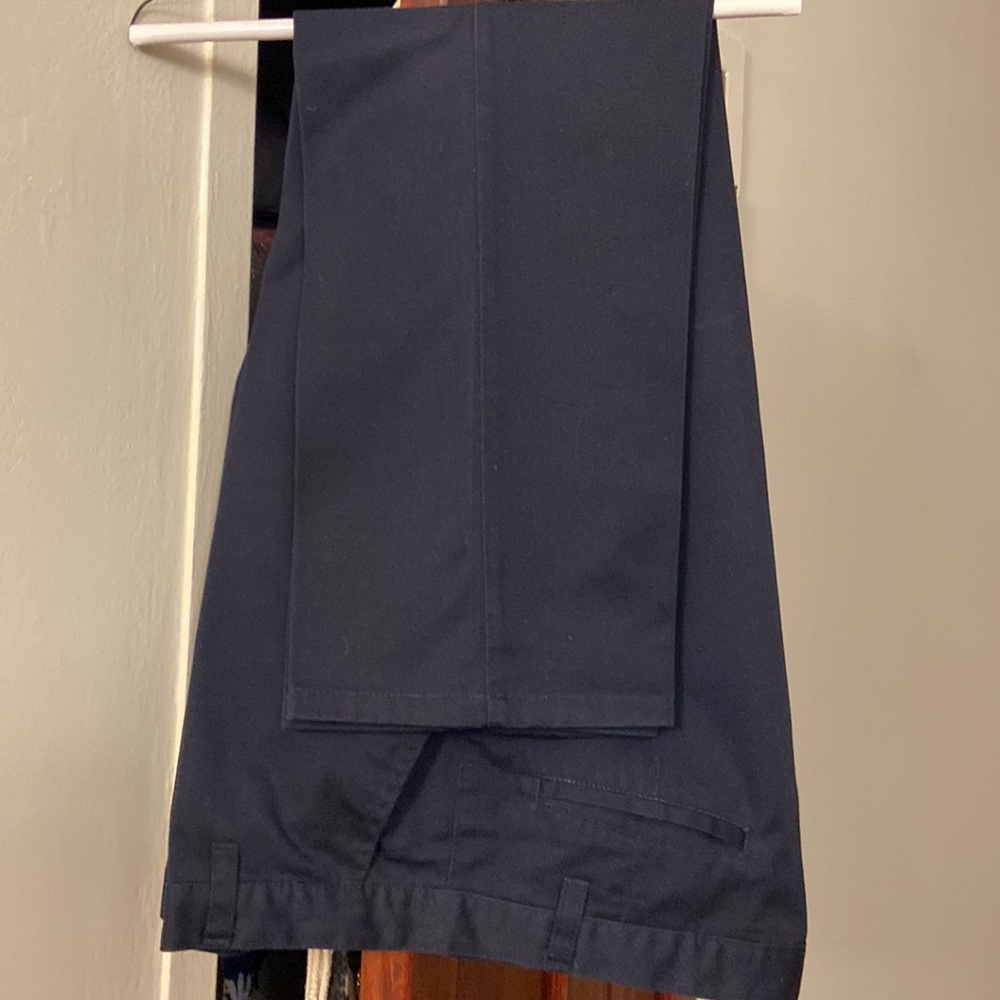 Cotton pants,worn couple times after dry cleaning.